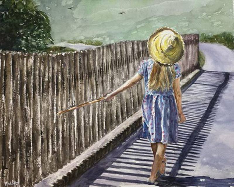 The watercolor painting "Summer Day" by Molly Walsh-Lorenzini is part of the St. Charles Arts Council's Summerscapes show, July 11 through Sept. 7 at the Arts Resource Center, 121 N. 2nd Street, Suite H. in St. Charles.