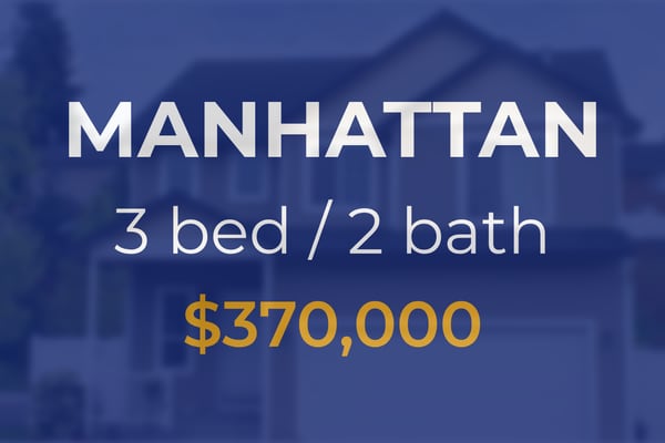 Single-family home sells for $370,000 in Manhattan