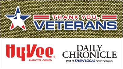 Daily Chronicle “Thank You, Veterans” Tribute