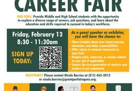 Grant Park Schools seeks professionals for Career Exploration Fair Feb. 13 