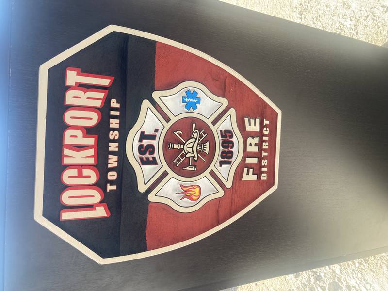Lockport Township Fire Protection District crest. 
Monday, Oct. 20, 2025.