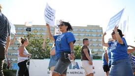 Joliet nurses picket Thursday, take strike vote next week