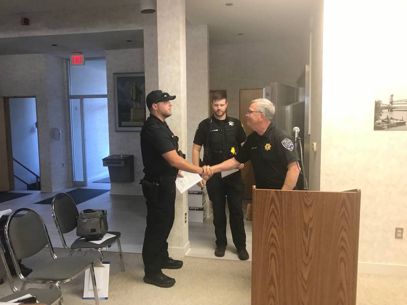Oglesby officers praised for meritorious conduct in 2020 Shaw Local