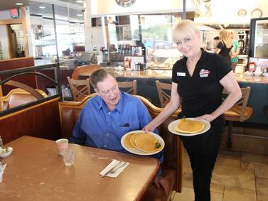 Iconic Crystal Lake diner Around the Clock celebrates 50 years in business with 50-cent pancakes