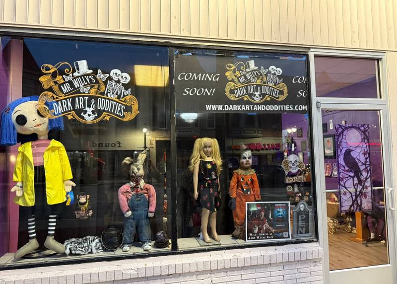 Mr. Willy's Dark Art and Oddities is seen in this undated photo at 150 E. Lincoln Highway in DeKalb.