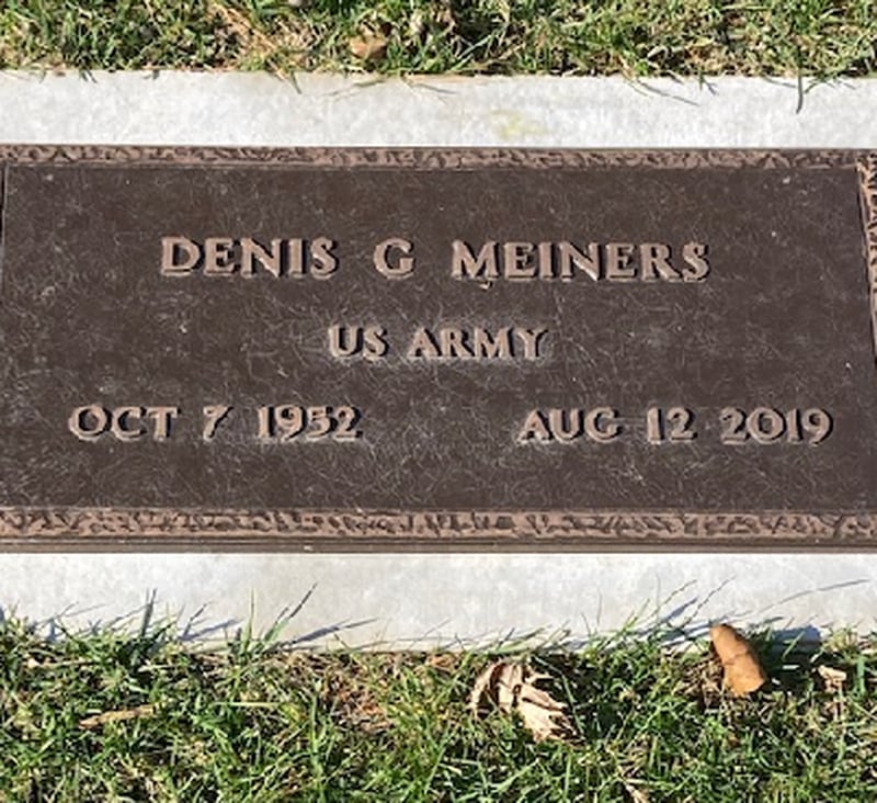 Sterling American Legion Post 296 recently installed a grave marker for homeless Vietnam War Army veteran Dennis G. Meiners, who is buried in Oak Knoll Memorial Park.