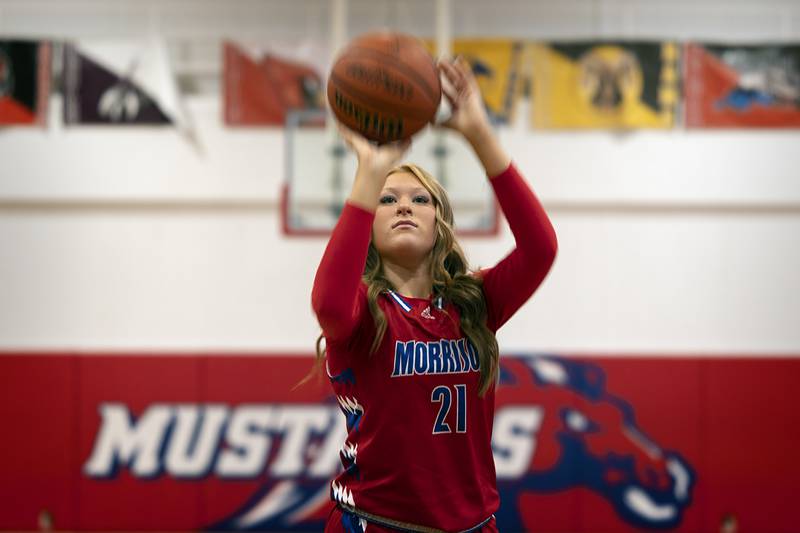 Morrison’s Camryn Veltrop, Sauk Valley Media girls basketball player of the year.
