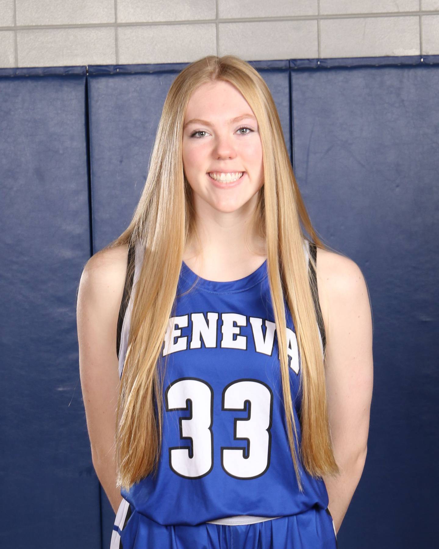 Geneva senior Lauren Slagle. Photo courtesy of Geneva Athletics.