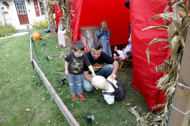 Photos Halloween haunts at Downers Grove home Shaw Local