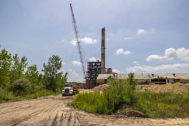 110-year-old Dixon cement plant’s demolition underway