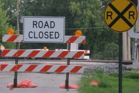Route 47 to close for railroad crossing repairs in Elburn