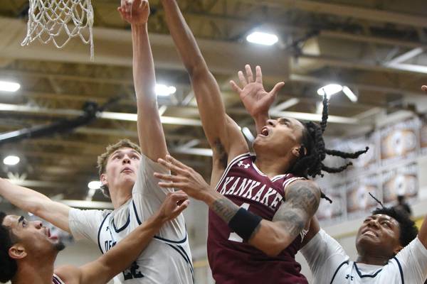 Kankakee’s unbeaten start spoiled by DePaul Prep at Team Rose Shootout