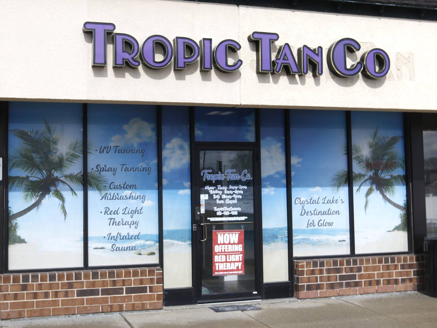 Stephanie Szablewsk, the owner of Tropic Tan Company, in Crystal Lake, plans to open the tanning salon 24 hours a day starting in early March.