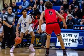 Boys basketball: Lincoln-Way East routs Lincoln-Way Central in front of raucous crowd