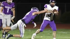 Photos: Dixon travels to Rochelle for first round playoff matchup