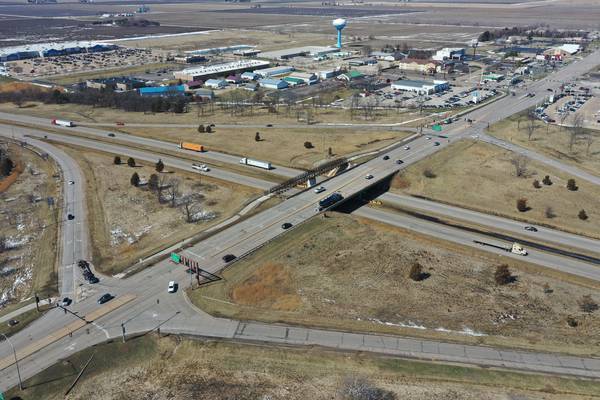 Photos: Aerial images highlight construction zones along Interstate 39 and Interstate 80 in the Illinois Valley