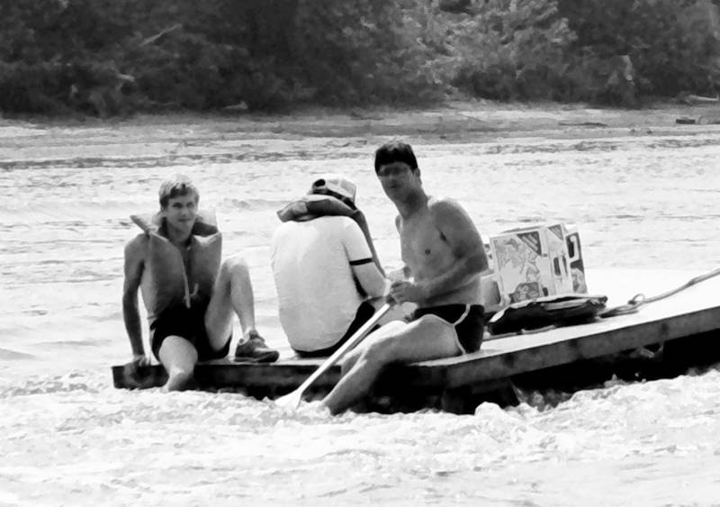 The Anything That Floats races were held from 1978-1986 each year in Peru. Contestants received a free case of Old Style beer upon entering. The rules were simple. To enter, participants needed to build a raft less than 50 feet in length and each person had to have a life jacket on board whether you wore it or not. A rope had to be attached to the raft for towing. Rafts were made from styrofoam, inter tubes or barrels. A minimum of two paddles were required on the float. Rafts were launched at the Starved Rock Boat Ramp and finished at the Peru boat launch area. Overtime, the event grew and got to big and out of control that organizers had to scrap it. This photo was found in the La Salle NewsTribune archives.