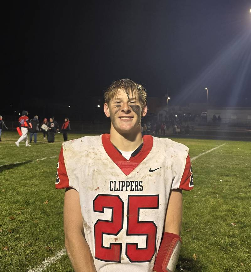 Amboy senior RB/LB Brayden Klein