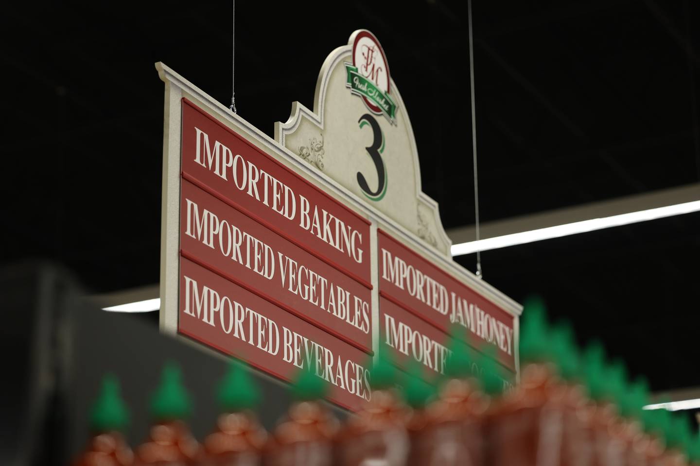 Tony’s Fresh Market features multiple aisles of imported produce. Wednesday, June 28, 2022 in Joliet.