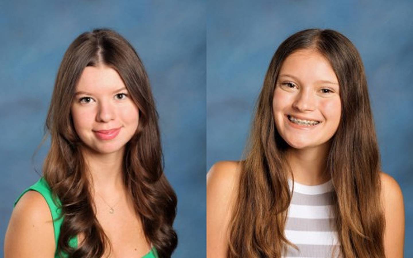 Sasha Bozovic (left) and McKenna Fernstrom (right)