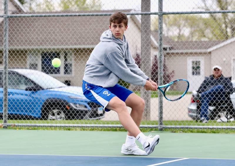 Princeton's Tyson Phillips makes a return against St. Bede Tuesday.