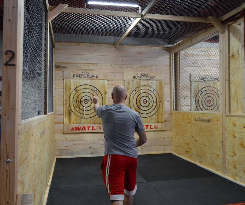 Rustic Ridge Axe Throwing grand opening Shaw Local