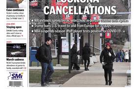 March 12 historical covers: Corona Cancellations