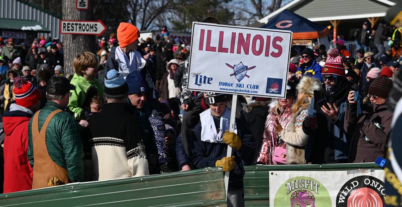 Right before the opening ceremony of the Norge Ski Jump 121st Annual Winter Tournament on Feb. 1, 2026 at the Norge Ski Club, 100 Ski Hill Road, Fox River Grove.