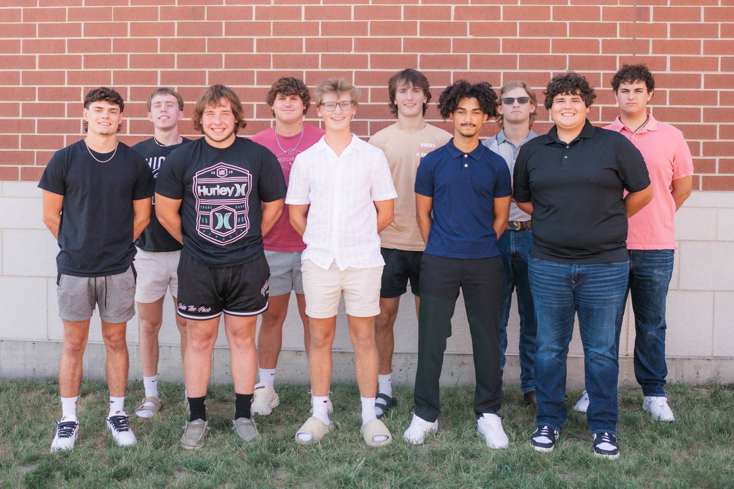 Spring Valley Hall High School 2023 homecoming king candidates are Gianni Guerrini, Caleb Bickett, Joel Koch, Payton Dye, Logan Corsolini, Joseph Bacidore, DeAnthony Weatherspoon, Luke Orlandi, Elliott Quartucci and Geno Baracani.