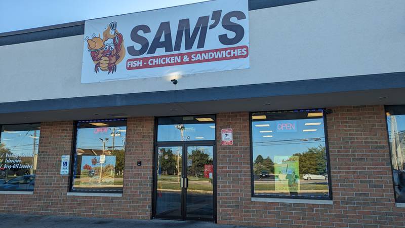 Sam's Fish, Chicken & Sandwiches in DeKalb.