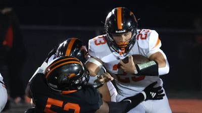 Lincoln-Way West stays perfect with win at DeKalb despite Davon Grant setting receiving record for Barbs