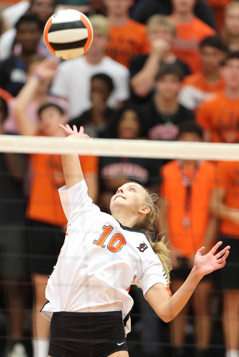 Photos DeKalb volleyball hosts Sycamore in an early season matchup