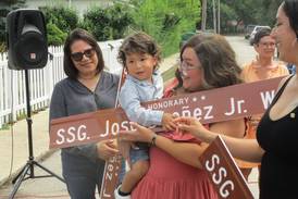 Street in Joliet renamed to honor Staff Sgt. Jose Duenez Jr. 