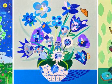 Collaborative work brings Laura Lynne’s colorful art to life