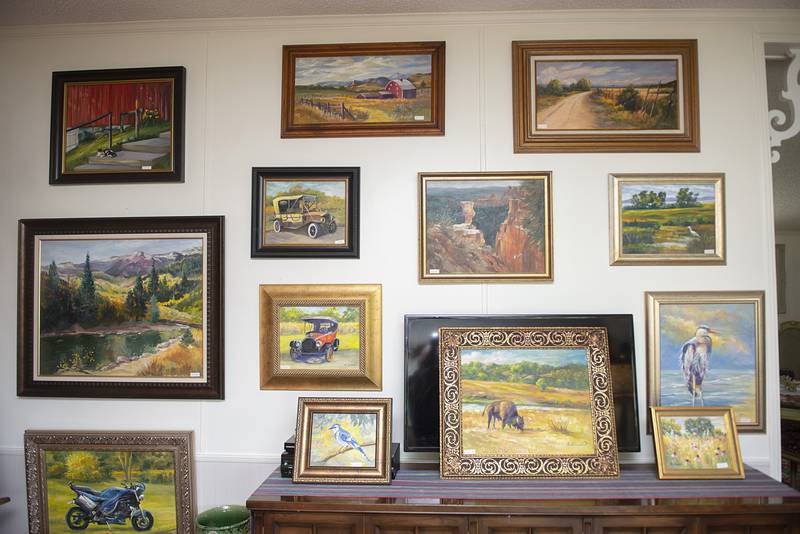 Garcia will have six rooms and over 300 pieces on display and for sale during the show.