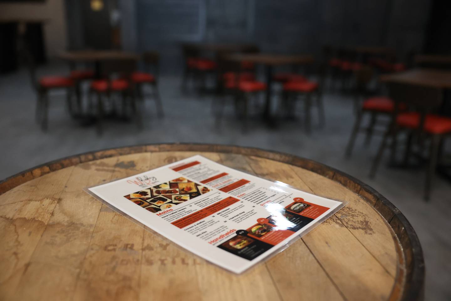 The newly renovated Whiskey River Bar & Grill features American scratch kitchen menu with a whiskey inspiration. Clarion Hotel on 411 S. Larkin Ave. is getting a major renovation inside and out. Thursday, Feb. 3, 2022, in Joliet.