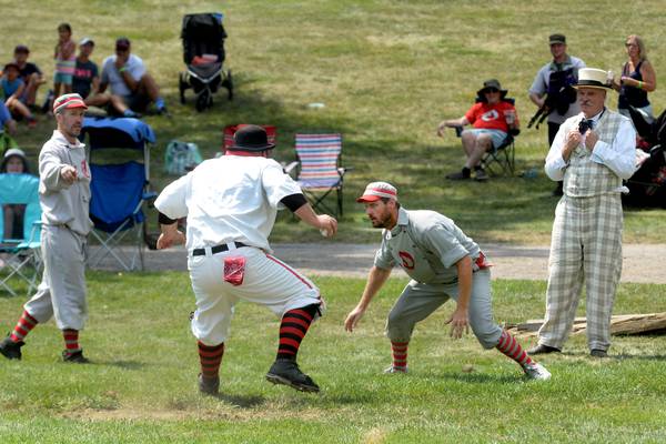 Photos Day One: Oregon Ganymedes at World Tournament of Historic Base Ball