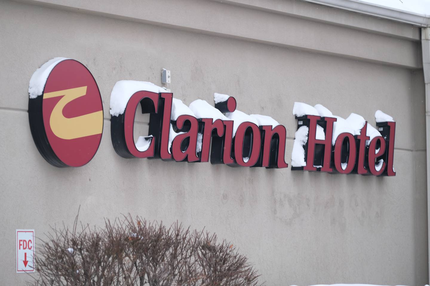 Clarion Hotel on 411 S. Larkin Ave. is getting a major renovation inside and out. Thursday, Feb. 3, 2022, in Joliet.