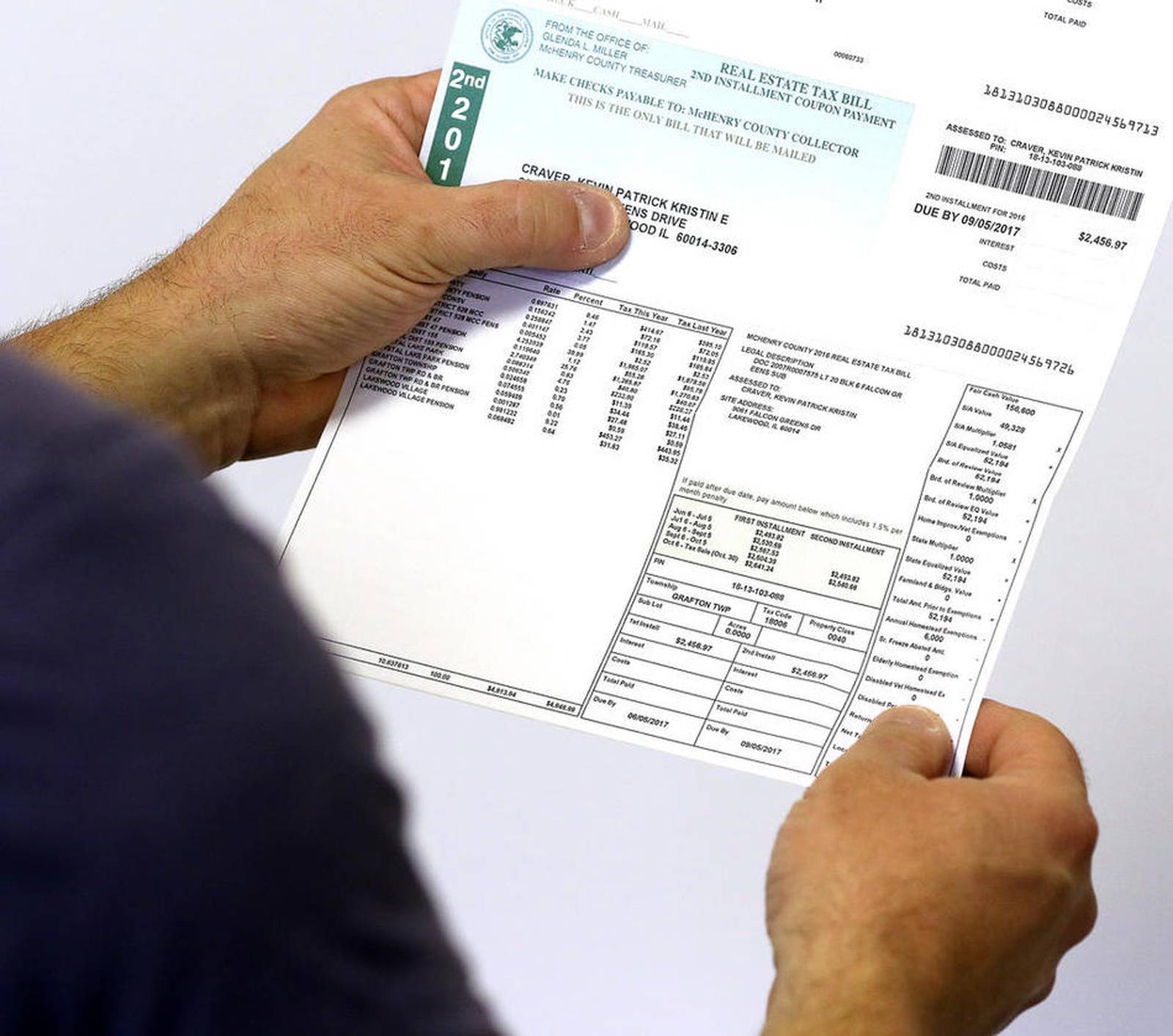 How to read and understand your McHenry County property tax bill Shaw
