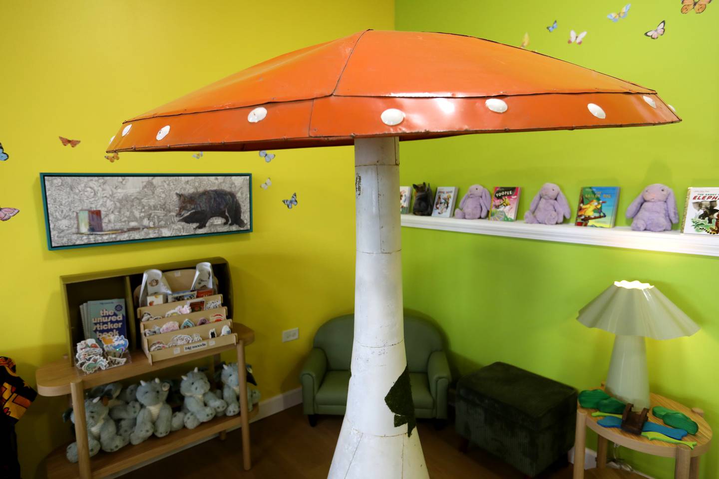 Susan Kelly recently opened, Magical Forest Bookstore, a new local bookstore in Fox River Grove. The store carries books for children through teens in a specially curated selection.