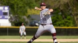 Richmond-Burton freshman Anthony Harvey tosses complete game gem at Plano, gets first varsity win