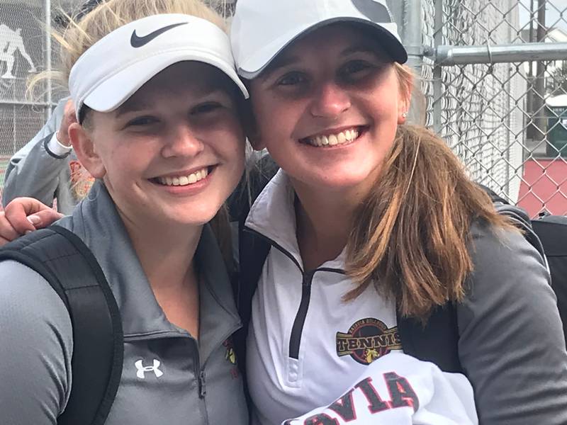 The Batavia doubles team of Bella Lins and Leah Puttin are the Kane County Chronicle girls tennis Players of the Year.