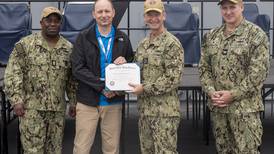 Round Lake PD recognized for supporting Navy Reserve sailors