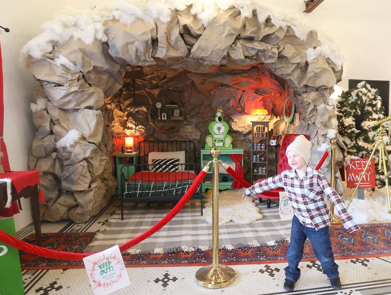 during the annual Miracle on First Street event on Saturday, Dec. 7, 2024 downtown La Salle. Miracle on First Street began in 2009 and has continued to become a holiday tradition for families.