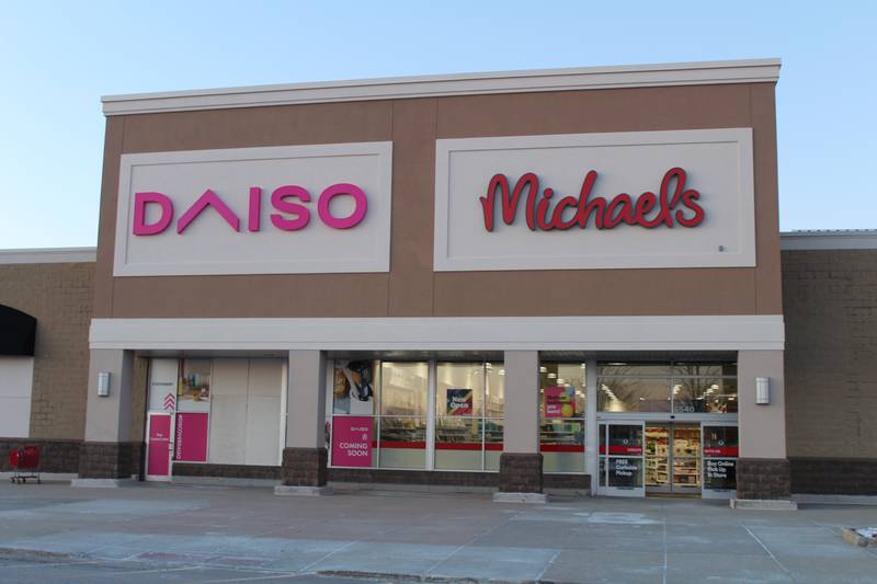 Michaels, located at 5540 Northwest Highway, Crystal Lake, opened in February. Daiso is expected to open on March 29, 2025.