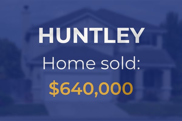 Single-family home in Huntley sells for $640,000