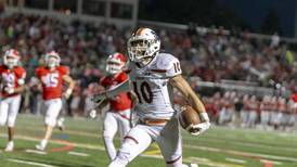 Oswego senior defensive back/receiver Mariano Velasco is the Record Newspapers Player of the Year