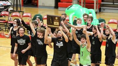 Photos: Glenbard West defeats Hinsdale Central in boys volleyball sectional