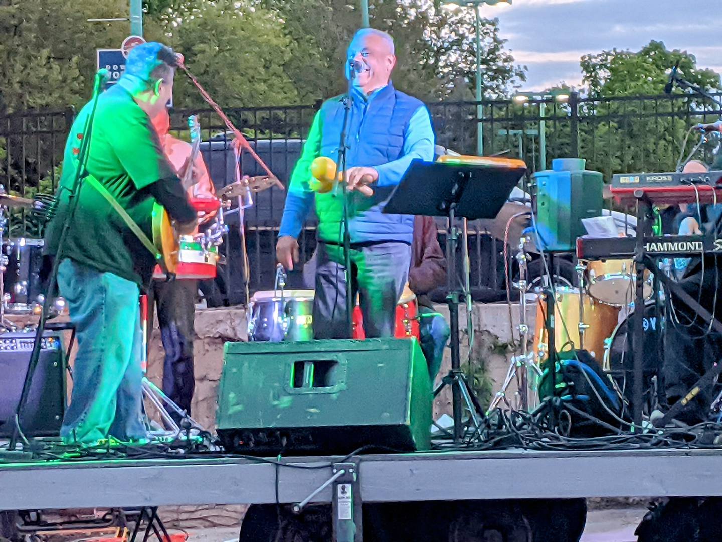 The band Fuze performed May 22 at Margaritas En Mayo in Yorkville.