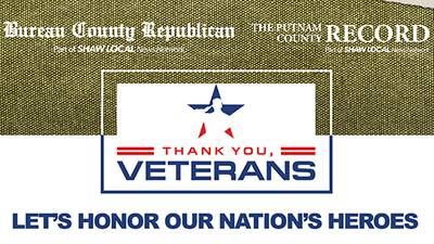 Bureau County Republican Thank You, Veterans Contest